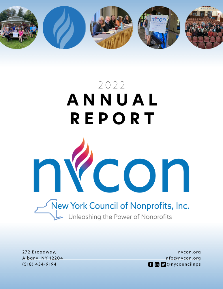 2022 created 2023 NYCON Annual Report live charts